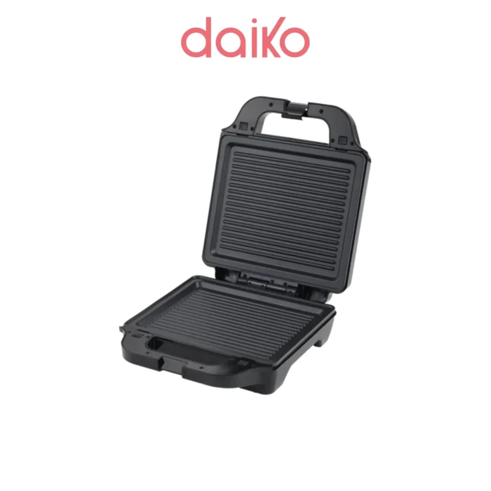 Daiko Grill Panini En Acier Inoxydable Téflon Antiadhésif Pnd-3344xk – Image 2