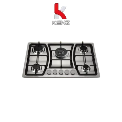 Kenz Plaque Encastrable 5 Feux En Inox Xt4018