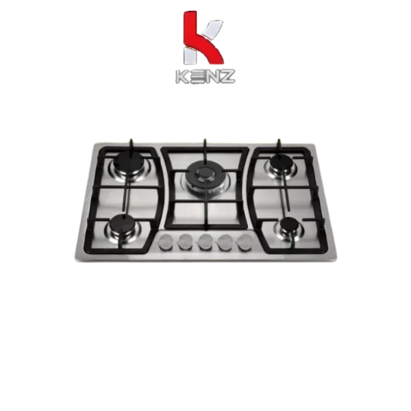 Kenz Plaque Encastrable 5 Feux En Inox Xt4018