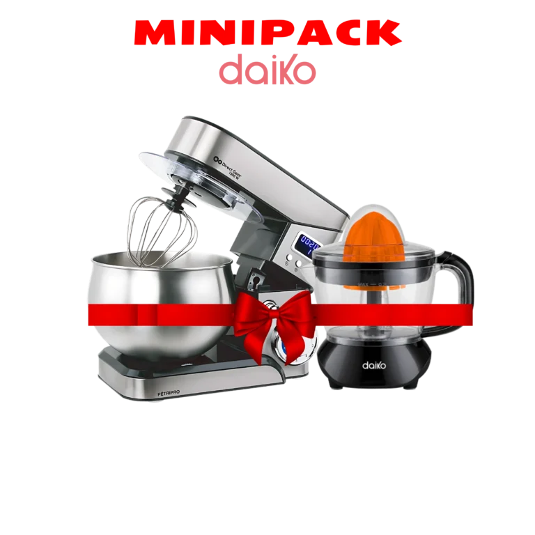 DIGITRONICS MINI PACK DAIKO – Presse-agrumes 1L +Pétrin Digital 6L