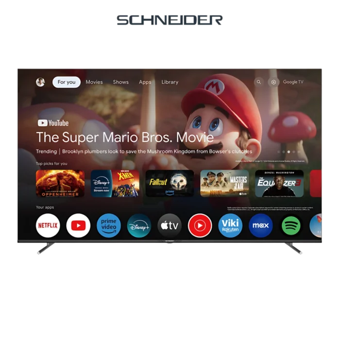 DIGITRONICS SCHNEIDER SMART TV UHD 4K ANDROID