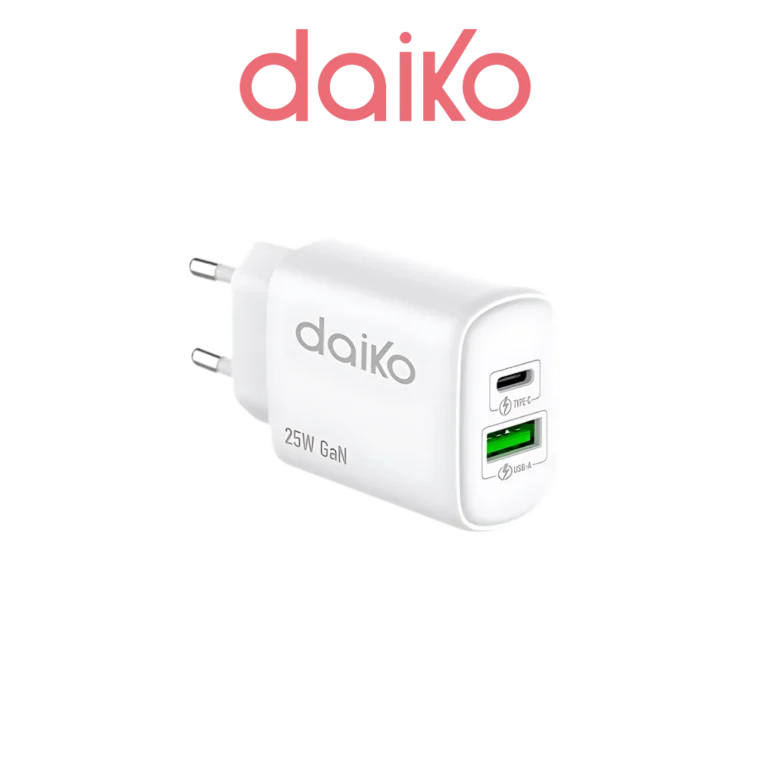 DIGITRONICS Daiko chargeur 2 USB C-A FCW-25W2USB