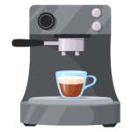 Cafetière et expresso